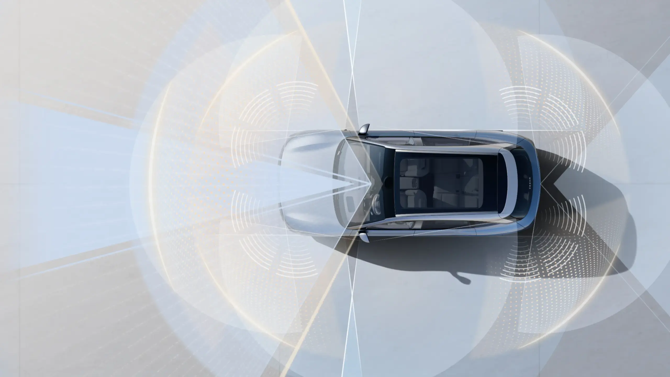 ZEEKR 7X sensors & lidar