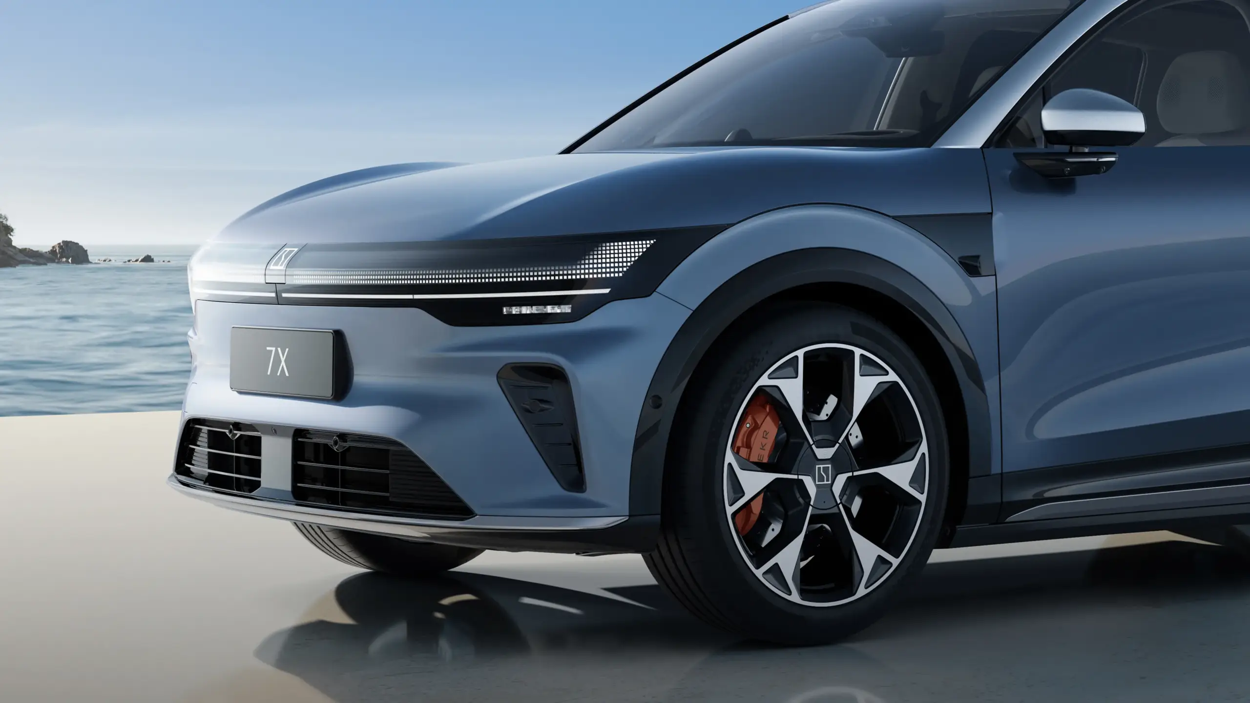 Zeekr 7X Refreshed Front